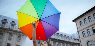 Craciun rainbow la ACCEPT lgbt