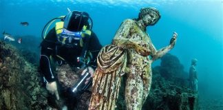 Ruine subacvatice ale unui port roman descoperite in sudul Italiei