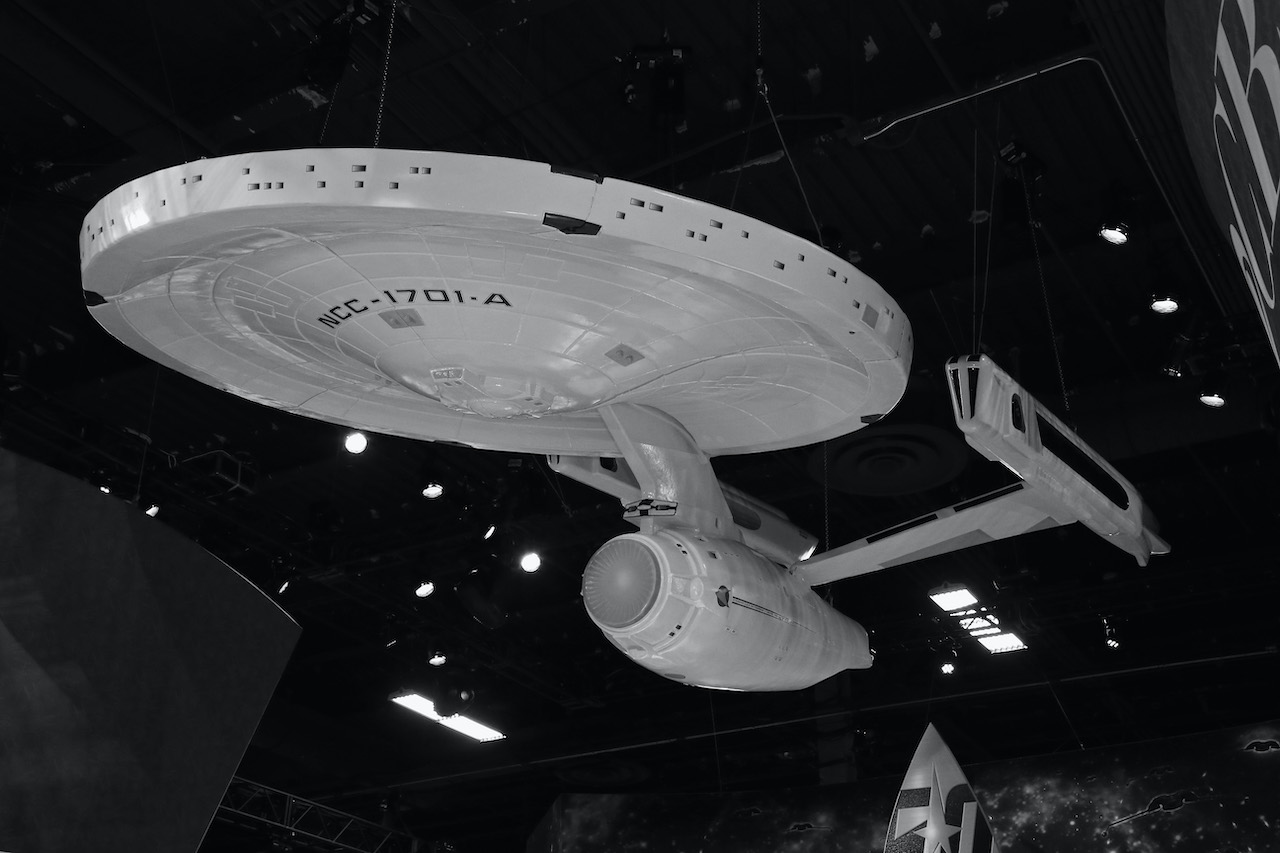 Imagine a navei spațiale Star Trek USS Enterprise