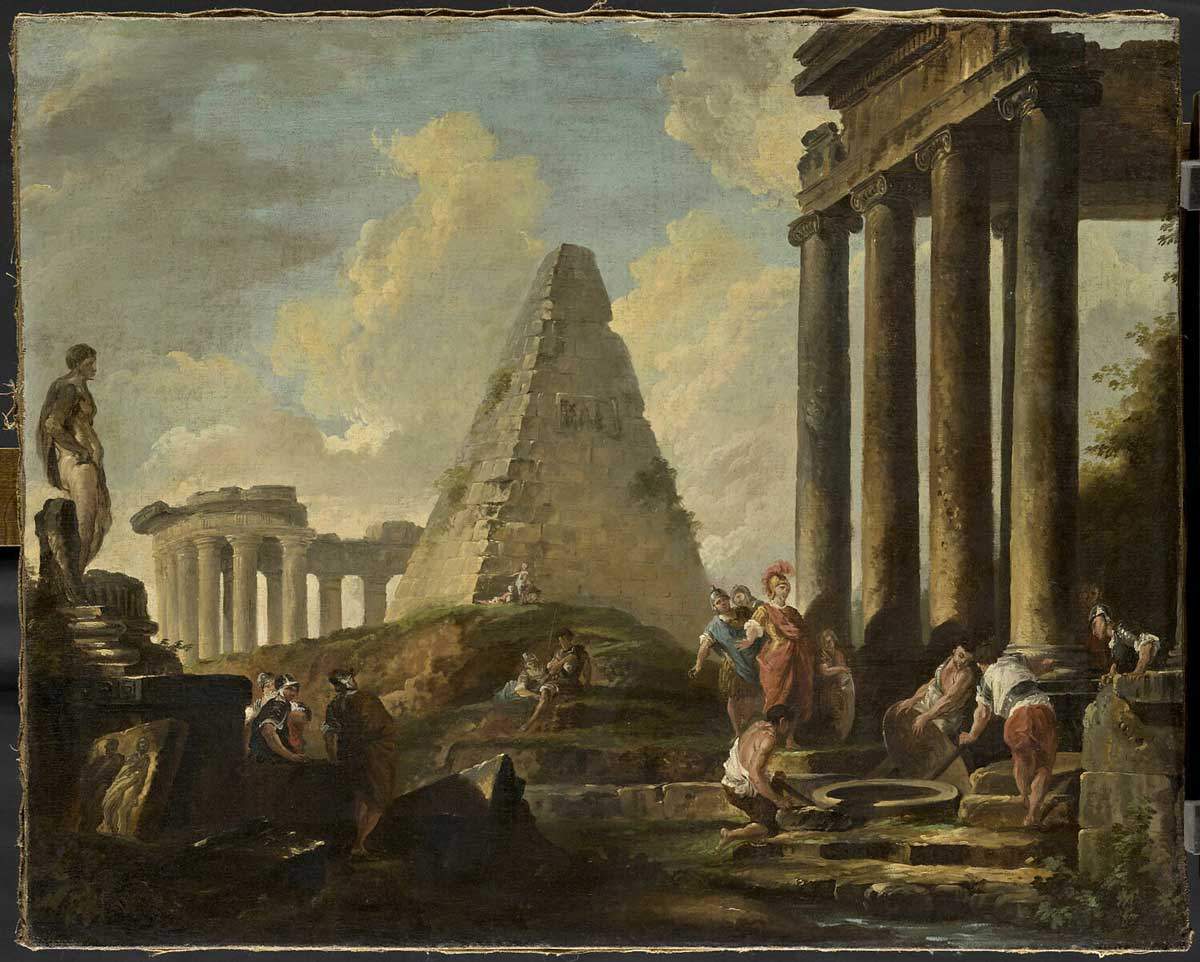 mormantul lui hubert alexander lui Ahile