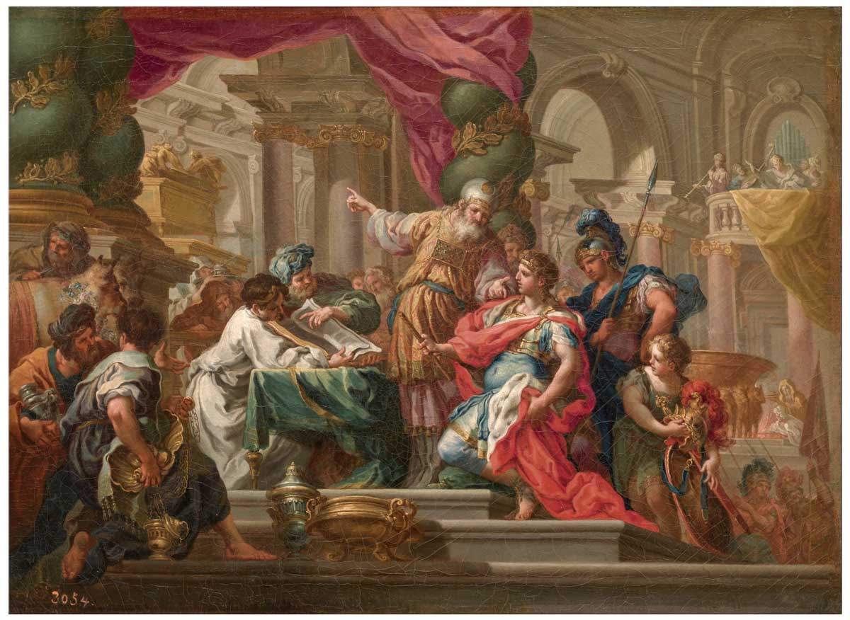 conca alexander cel mare pictura templului