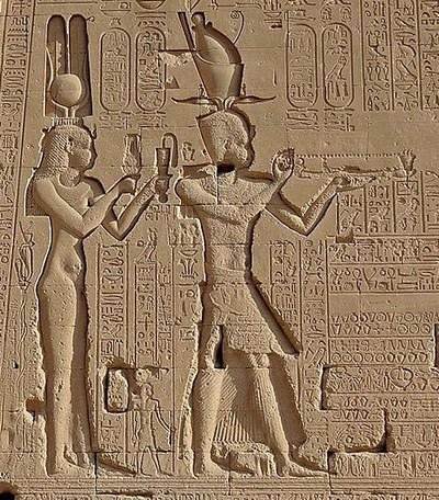 Cleopatra al VII-lea si fiul ei Cezarion
