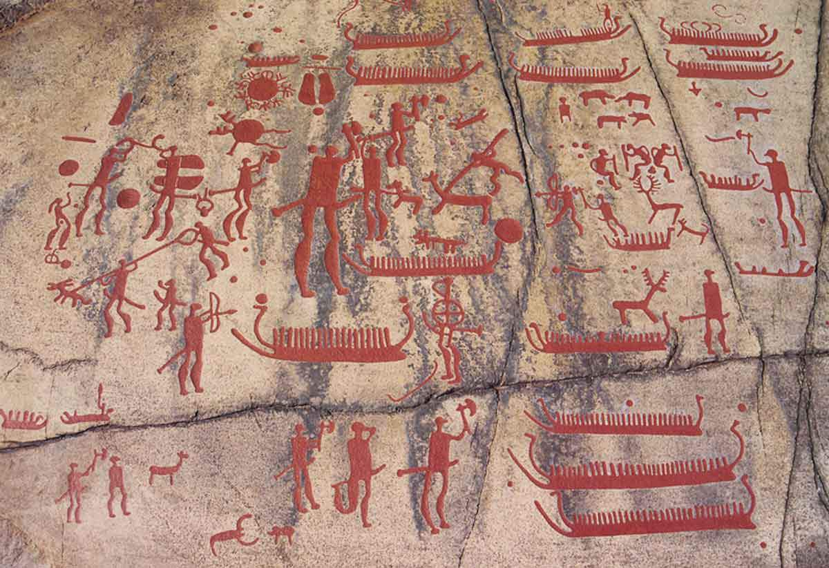 petroglifa a culturii germanice antice