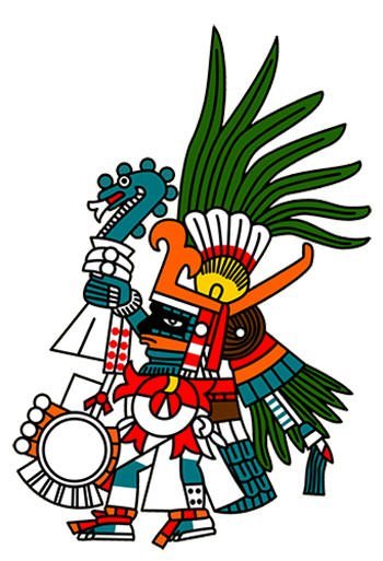 zeitatea azteca Huitzilopochtli