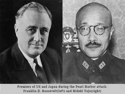Franklin.D.Roosevelt si Hideki Tojo