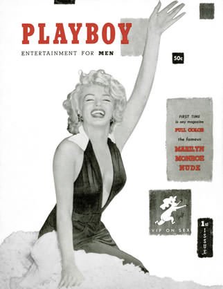 Decembrie 1953 Coperta cu Marilyn Monroe