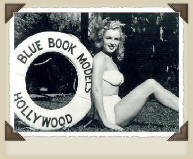 Marilyn ca model pentru The Blue Book
