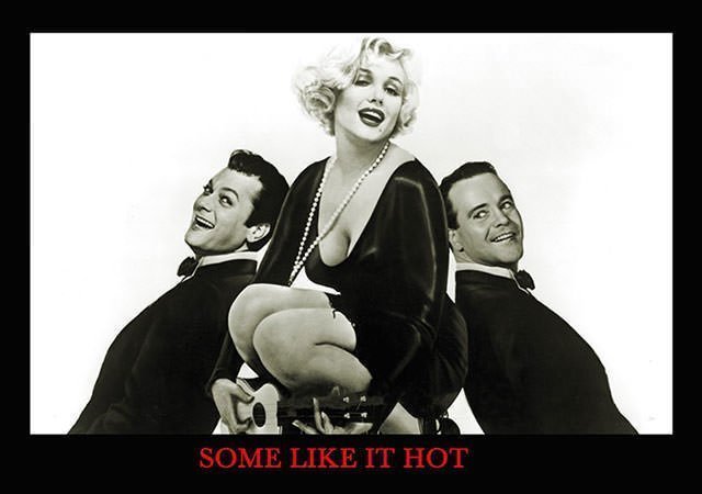 Marilyn in Some Like It Hot