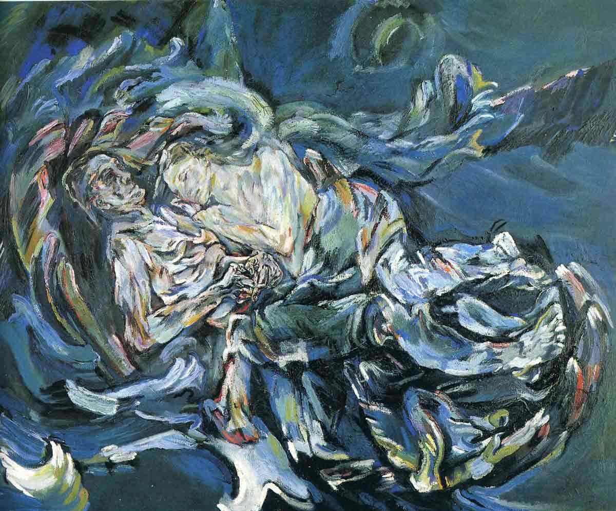 pictura mireasa kokoschka