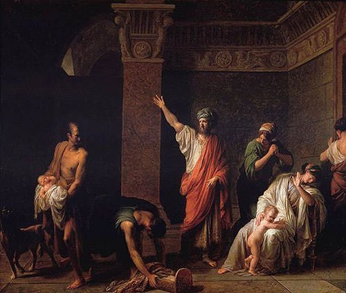 Astyages il trimite pe Harpagus sa-l omoare pe tanarul Cyrus