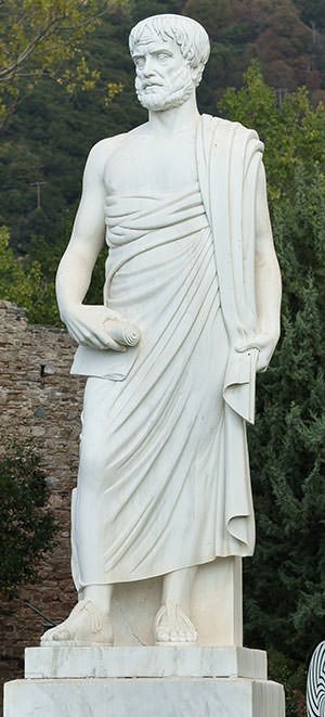 Statuia lui Aristotel in Stagira