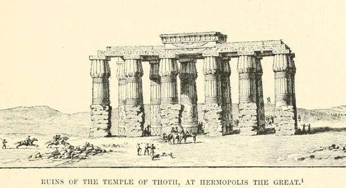 Templul lui Thoth la Hermopolis