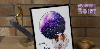 Cum un tablou Sky Map personalizează povestea ta de dragoste în cel mai frumos mod