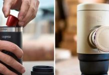 Libertatea de a bea o cafea bună oriunde cu ajutorul unui espressor portabil de la Coffee Gear