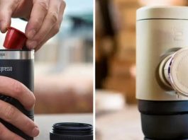 Libertatea de a bea o cafea bună oriunde cu ajutorul unui espressor portabil de la Coffee Gear